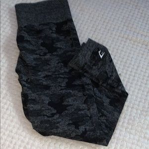 GYMSHARK Camo Seamless Leggings